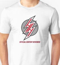 Hentai Haven "Official Content Reviewer" Large Print Unisex T-Shirt
