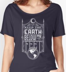 Mumford Typography (earth) Women's Relaxed Fit T-Shirt