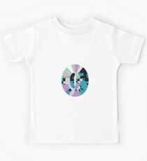 Lowercase pastel abstract check-o Kids Tee