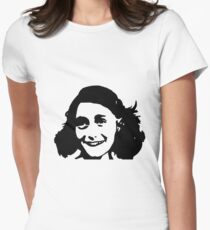 Anne Frank by Tuticki Women's Fitted T-Shirt