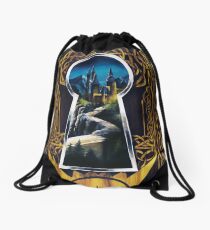 Keyhole Drawstring Bag