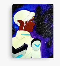 The Black Paladin Canvas Print