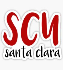 Santa Clara University Sticker