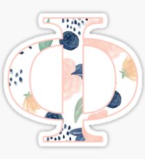 Floral Phi Sticker