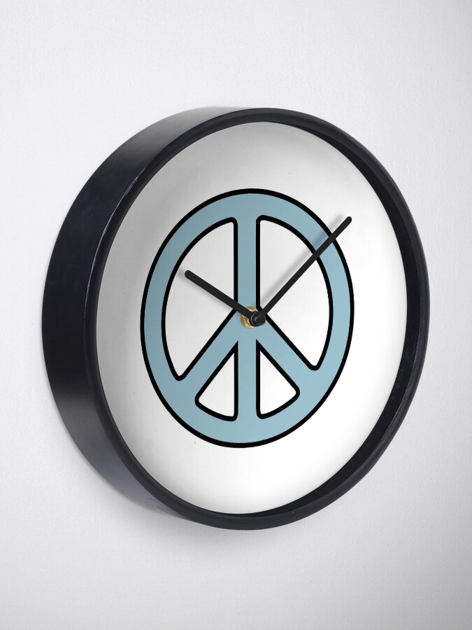 Alternate view of Peace Sign Clock