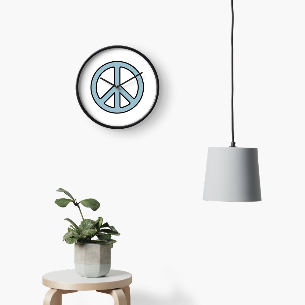 Peace Sign Clock