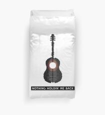 Shawn Guitar Tattoo Duvet Cover