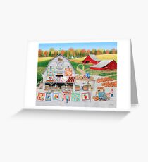 Autumn Quilts Greeting Card