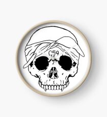 Grey 59 Clock