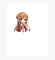 chibi asuna Photographic Print