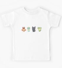 Tiny Dragons "How To Train Your Dragon" Kids Tee