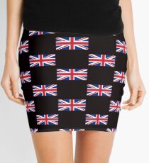 United Kingdom Flag - Union Jack T-Shirt Mini Skirt