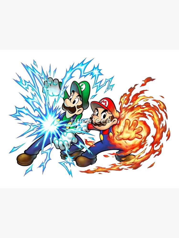 Mario luigi superstar saga 3ds. Thunder Luigi.