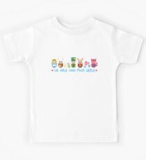 Alice in Wonderland - We're all mad here - Pixel Style Kids Tee