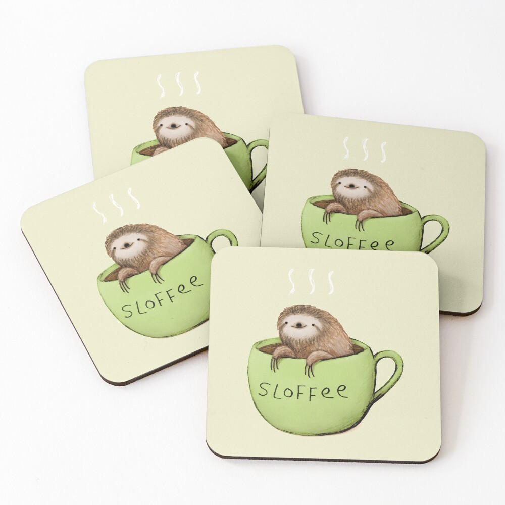 Sloffee Coasters (Set of 4)
