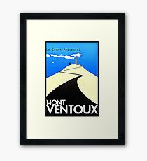 cycling retro Framed Print