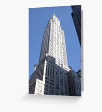 Chrysler Building Greeting Card