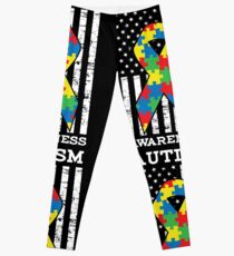 American Autism Awareness Shirt Leggings