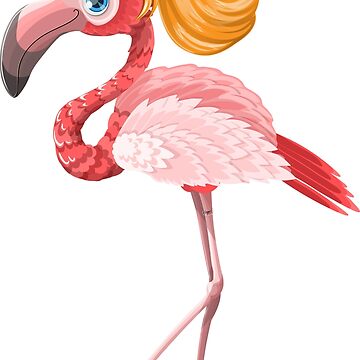 1 x Tapis de souris Flamingo Dessin animé Motif animal Oiseaux