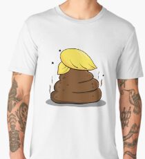Donald Trump Poop Cartoon Men's Premium T-Shirt