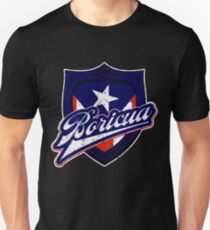 Boricua Badge Slim Fit T-Shirt