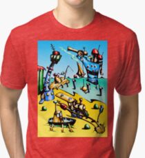 Fable fun illustration art 014 Tri-blend T-Shirt