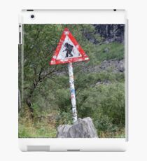 Trolls crossing iPad Case/Skin