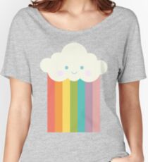 Proud rainbow cloud Women's Relaxed Fit T-Shirt
