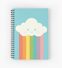 Proud rainbow cloud Spiral Notebook
