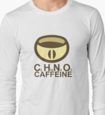 CAFFEINE C2H10N402 Long Sleeve T-Shirt
