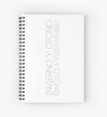 Dualidad Duality Spiral Notebook