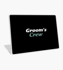 Groom's Crew Laptop Skin