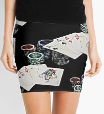 Poker Night Mini Skirt