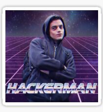 Hackerman - Mr Robot Sticker