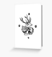 Four Friends - Mischief managed Greeting Card