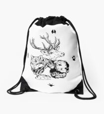 Four Friends - Mischief managed Drawstring Bag