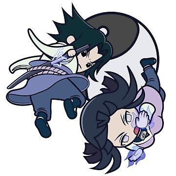 SasuHina Romance Jounin Era Sticker for Sale by TheMochiBox