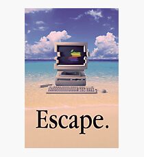 Vaporwave Macintosh Fotodruck