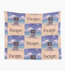 Vaporwave Macintosh Wall Tapestry