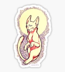 Esotric Cat Sticker