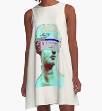 Vaporwave Blinded A-Line Dress