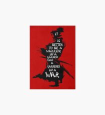 Warrior's Garden Art Board