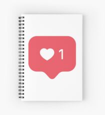 Cuaderno de espiral Instagram Me gusta