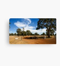 front gate Canvas Print