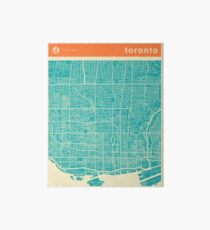 TORONTO MAP Art Board
