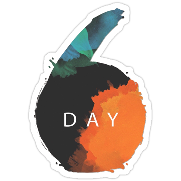 quot day6 logo quot stickers by laurencarter redbubble quot day6 logo quot stickers by laurencarter redbubble