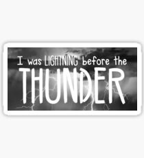 Thunder - Imagine Dragons lyrics Sticker