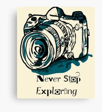 Camera Canvas Print