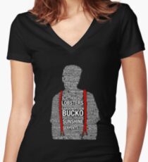 Peterson-isms Women's Fitted V-Neck T-Shirt