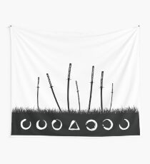 Seven Samurai Wall Tapestry